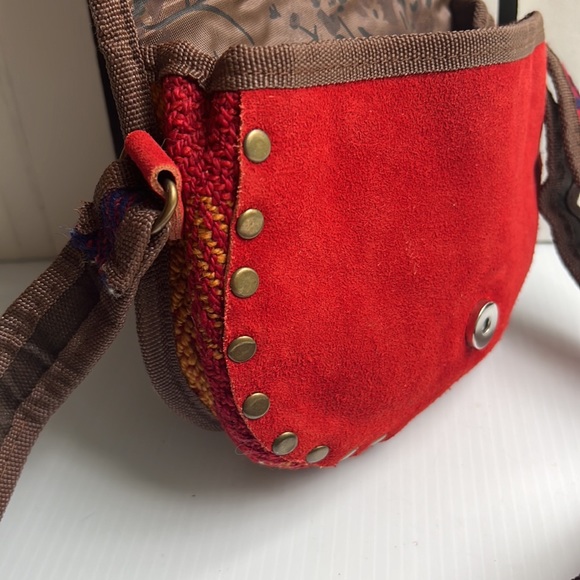 Leather Handmade bag hand crafted and stitched leather adjustable strap - Picture 8 of 14